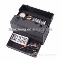 Black Makeup Vanity Case cosmetic organizer boxes RZ-LCO152-4